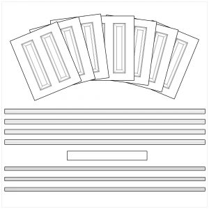 Hare Wall Panelling Dado Pnel Kit 4.6m